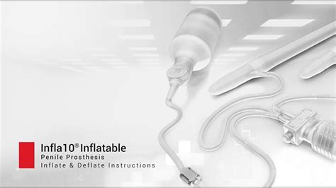 Infla X Inflatable Penile Prosthesis Inflate Deflate Animation Youtube