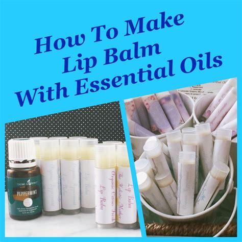 Learn How To Make Lip Balm With Essential Oils — In Less Than 5 Minutes My New Diy Video Will