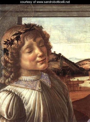 Madonna And Child With An Angel Detail C 1470 Sandro Botticelli