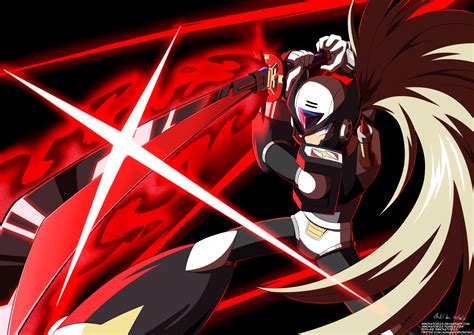 Artstation Rockman X Dive Black Zero Demon Blade Muramasa