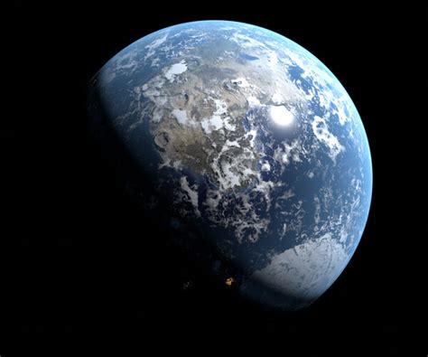 Artstation Advanced Procedural Planet Generator With Texture Map