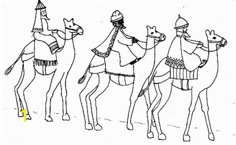 Free Coloring Pages Of The Three Wise Men Divyajanan