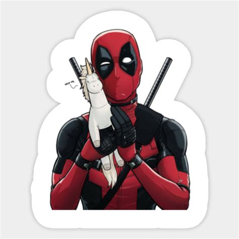 Deadpool Marvel Sticker Teepublic