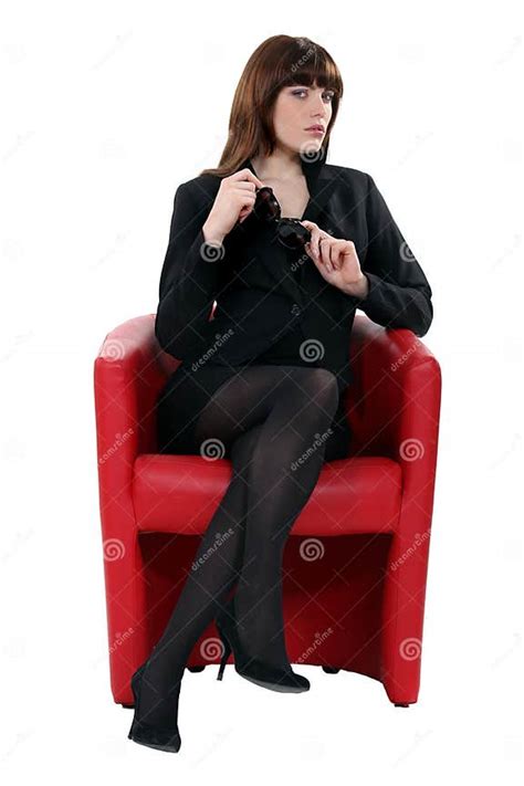 Sophisticated Woman Stock Photo Image Of Accessory Inviting 35202102