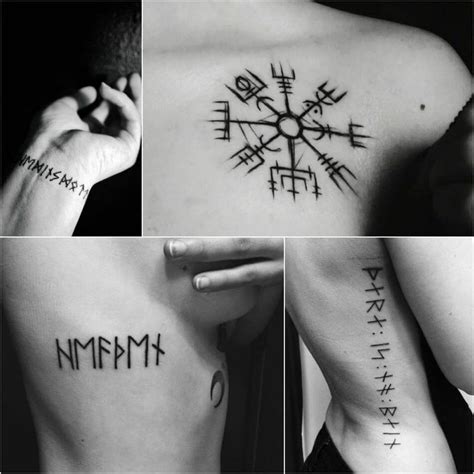Runen Tattoo Attraktive Designs Bedeutungserkl Rung Tatouage