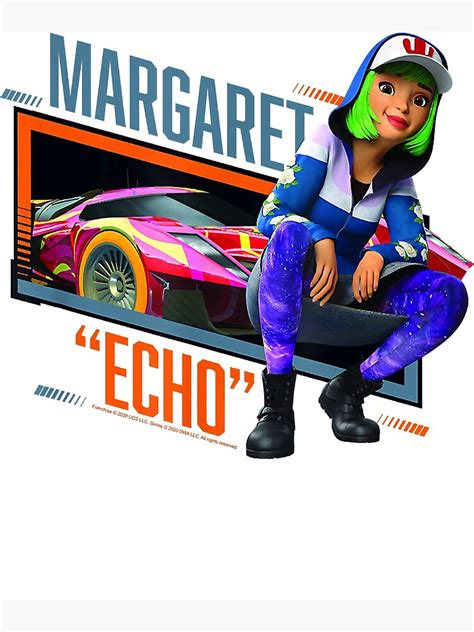 Fast And Furious Spy Racers Margaret Echo Portrait Poster By