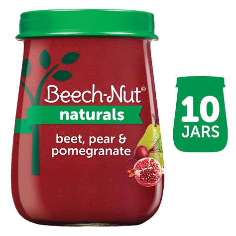 Making the food really wasnt as much trouble as i thought it was going to be. (10 Pack) Beech-Nut Naturals Stage 2, Beet Pear ...