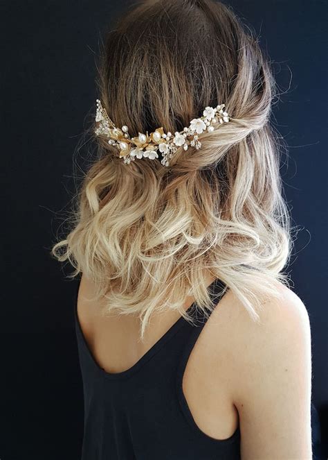 24 Gorgeous Messy Wedding Updos Tania Maras Bridal Headpieces