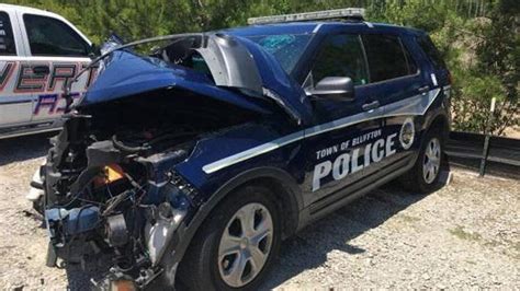 Woman Charged In Wreck That Injured Bluffton Officer As He Drove To