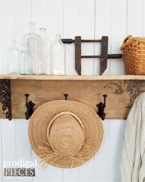 This one may be a little more involved than my typical diys, but definitely worth the effort. DIY Coat Rack ~ Farmhouse Style - Prodigal Pieces