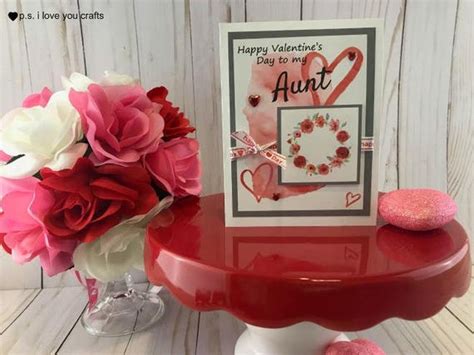 Items Similar To Printable Valentines Day Card For My Aunt Love Greeting Card For Your Aunt