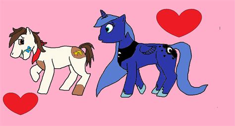 Luna And Pipsqueak In Love By Princessluna13 On Deviantart