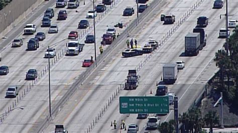 Traveler information for colorado interstates and highways about current road conditions and weather information, accurate travel times and speeds, live streaming video and still cameras, current road closures and construction events and incident information, messages on overhead. Motorcyclist killed in I-95 crash in North Miami