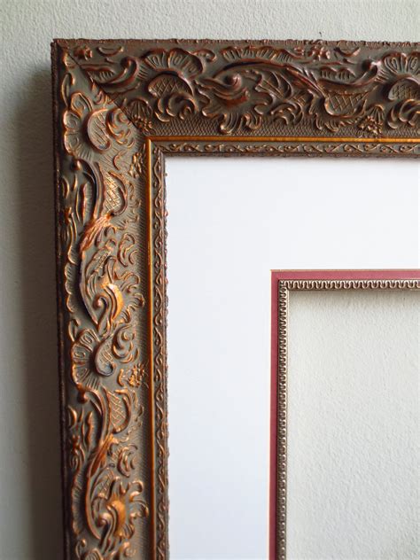 Ornate Vintage Carved Wood Frame 3 X 3 Etsy