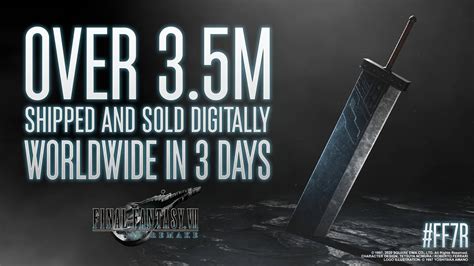 Final Fantasy Vii Remake Sales Exceeds 35 Million In 3 Days Hell