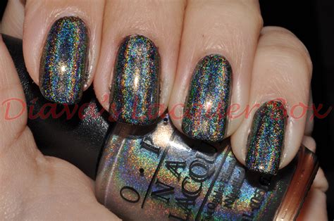 Diavas Lacquer Box Notd Opi Standing Room Only Over China Glaze