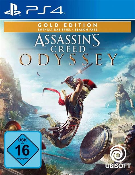 Assassins Creed Odyssey Gold Edition Playstation 4 Inkl Season Pass