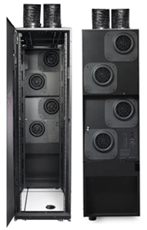 Air conditioned server rack cabinet. Server Rack Ventilation Fans for Server Room Cooling