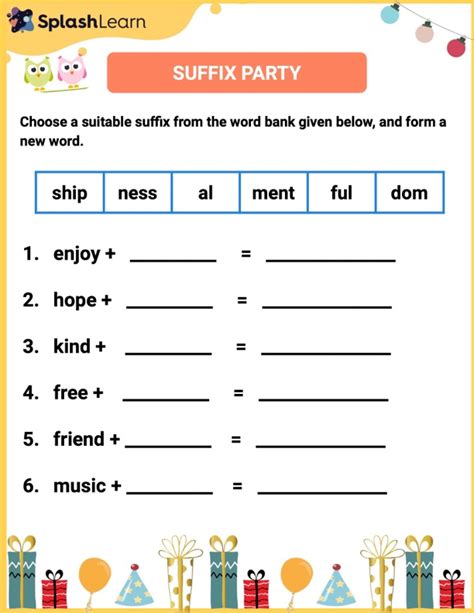 5th Grade Prefix And Suffix Worksheets Worksheets For Kindergarten