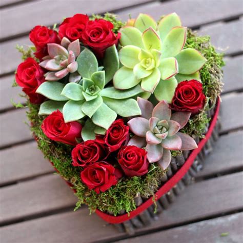 13 Lovely DIY Valentine's Day Succulents - Style Motivation