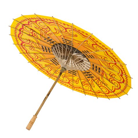 Rainproof Handmade Chinese Oiled Paper Umbrella Parasol Yin Yang Ba Gua