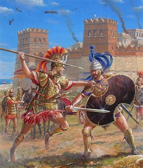 Pinturas Y Cuadros De La Antigüedad Ancient War Greek And Roman