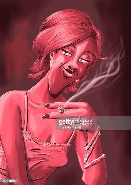 Cigarette Girl High Res Illustrations Getty Images