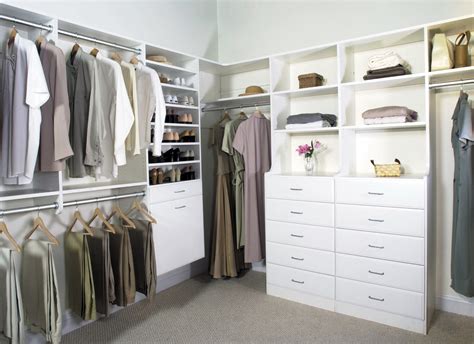 Organizing a closet is easy with a closet organizer. Do It Yourself Closet Systems Lowes | Home Design Ideas