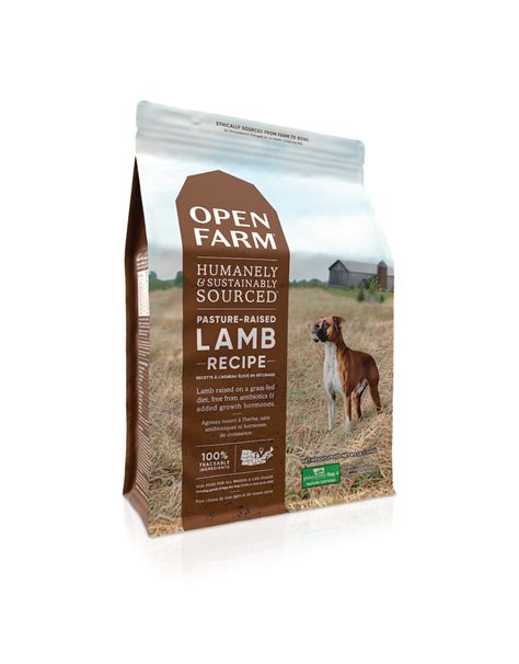 Use the links below to check prices at an online retailer. OPEN FARM DOG PASTURE-RAISED LAMB RECIPE - Rosie Bunny Bean