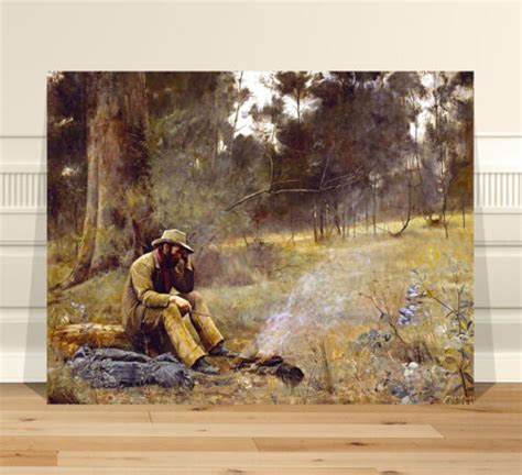 Classic Australian Fine Art Canvas Print 32x24 Frederick Mccubbin Down