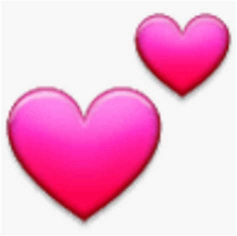 Download Heart Emoji Pink Samsung Freetoedit Emoji Transparent Png