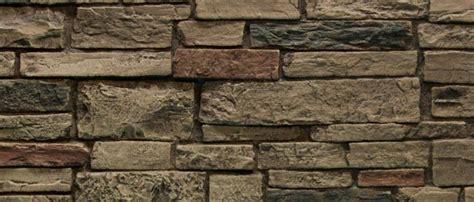 Urestone Ledgestone Dp 2455 Shown In Mocha Brick Siding Ledgestone