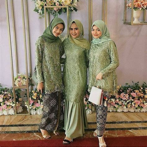 Model Kebaya Brokat Modern Hijab Barangnesia Com