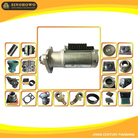 Truck Engine Parts Startor Motor 612600090293 Truck Parts For Howo