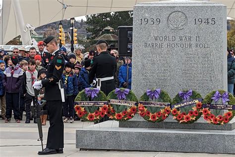 Hundreds Attend Sombre Remembrance Day Ceremony In Barrie Barrie News
