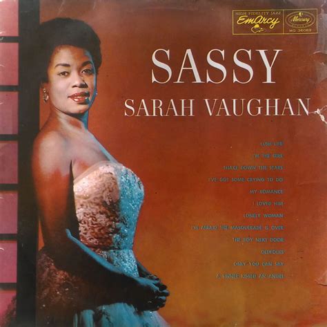 Sarah Vaughan Sassy Vinyl Discogs