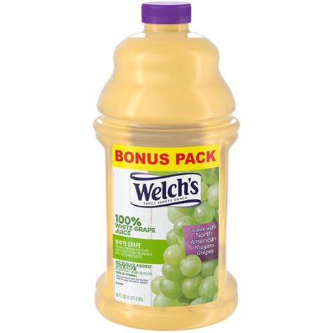 Welchs White Grape 100 Juice 96 Fl Oz Instacart