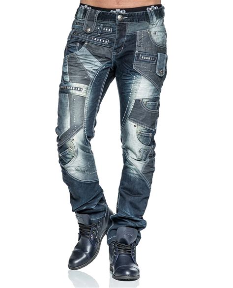 Dark Blue Jeans Pants For Men Trend Fashion Design