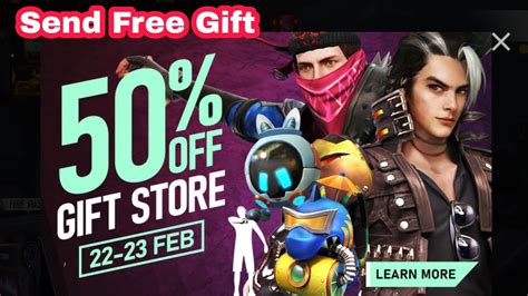 Past the hours of daylight the games were introduced upon the internet, the popularity is growing exponentially. Free Fire 50% Off Gift Store Discount Full Details | How ...