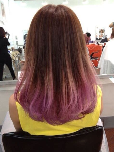 I Want A Really Subtle Color On The Ends Of My Hair Like