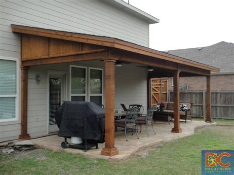 How To Build A Shed Roof Over A Deck Home Interior Design