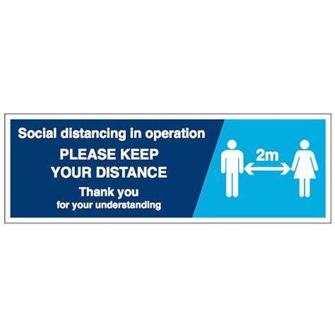 Social Distancing In Operation Please Keep Your Distance Floor Graphic Social Distancing