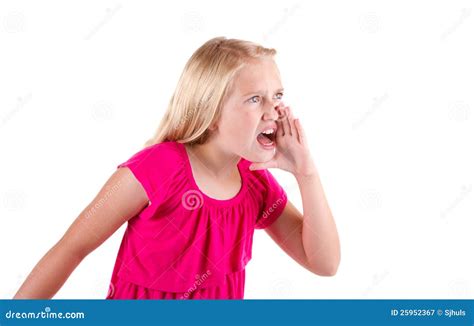 Angry Teen Yelling Or Shouting Stock Image Image Of Excited Human