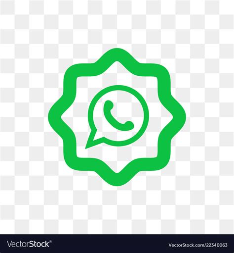 Whatsapp Social Media Icon Design Template Vector Image