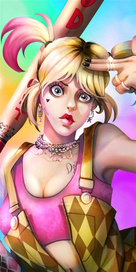 1080x2160 Harley Quinn Girl 4k One Plus 5thonor 7xhonor