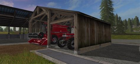 Fs17 Old Shed With Light Placeable V 10 Farming Simulator 2017