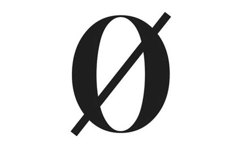 In some scandinavian languages there is a letter o with a line through: When Zero Does Not Really Mean Zero | Seeking Alpha