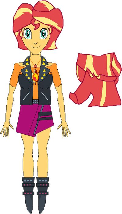 Sunset Shimmer New Outfit By William 1998 On Deviantart