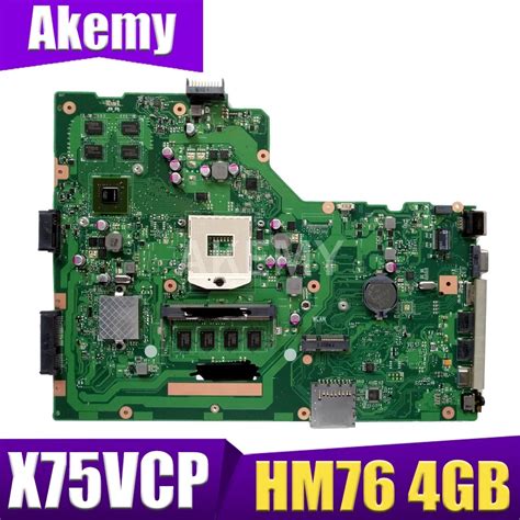Akemy Laptop Motherboard Für Asus X75vb X75vd X75vc X75vcp X75vd1 X75v
