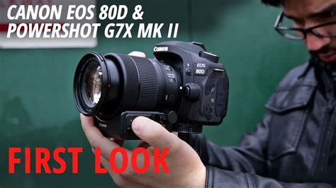 4.5 out of 5 stars 276. First Look: Canon | EOS 80D & PowerShot G7X Mk II - YouTube